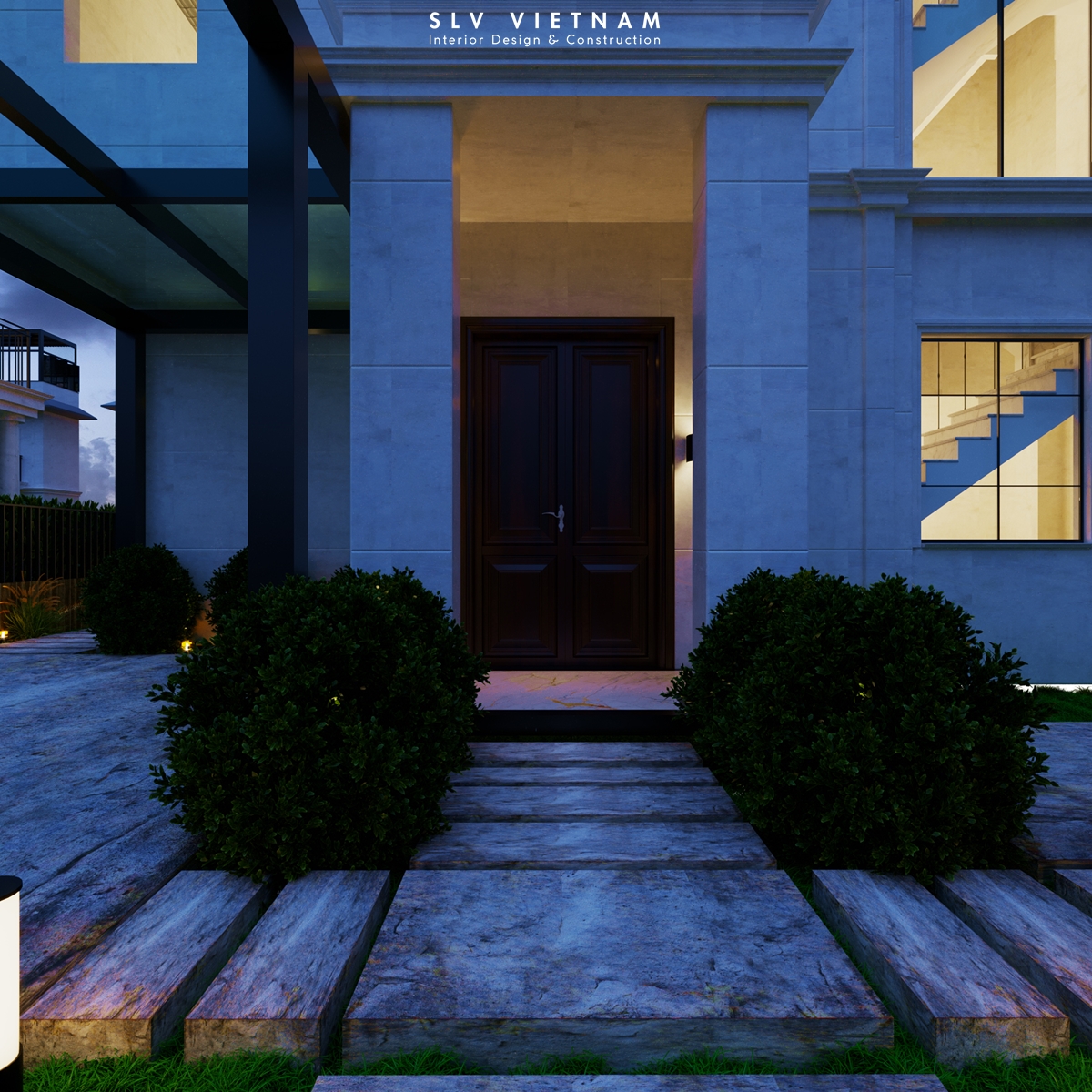 Kiến trúc dự án Hien Villa - SLV Vietnam (6)