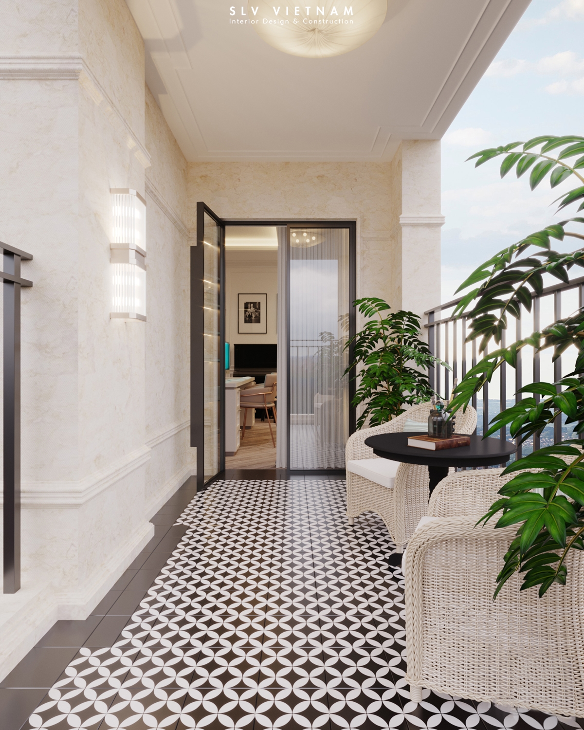 Phòng ngủ 2 dự án Hien Villa - SLV Vietnam (1)