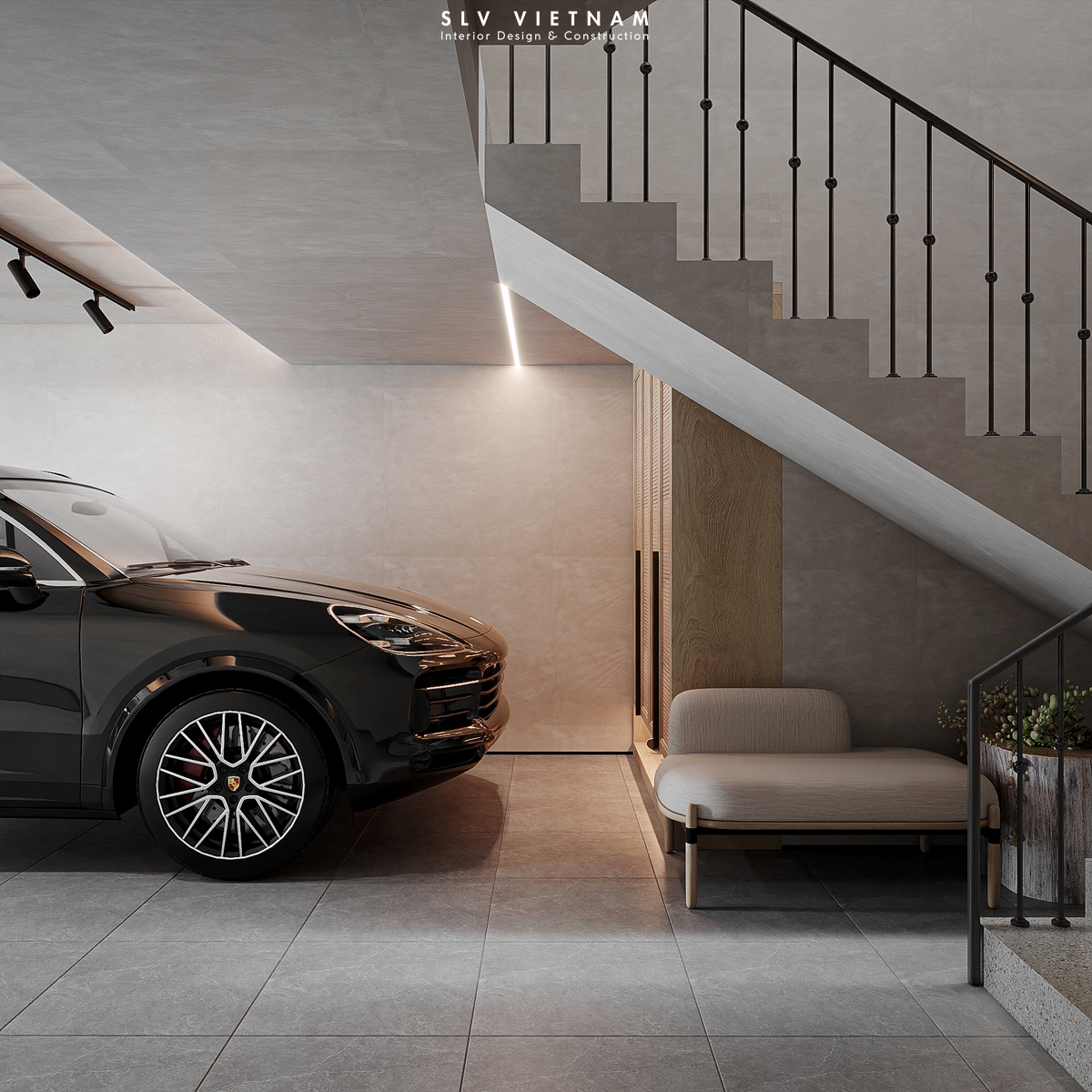 Gara nhà phố Tuan Anh House - SLV Vietnam (2)