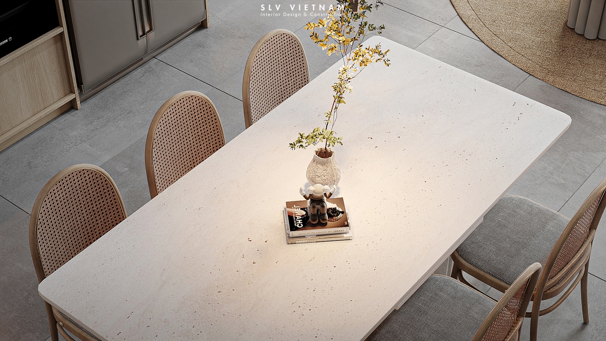 Phòng bếp nhà phố Tuan Anh House - SLV Vietnam (3)