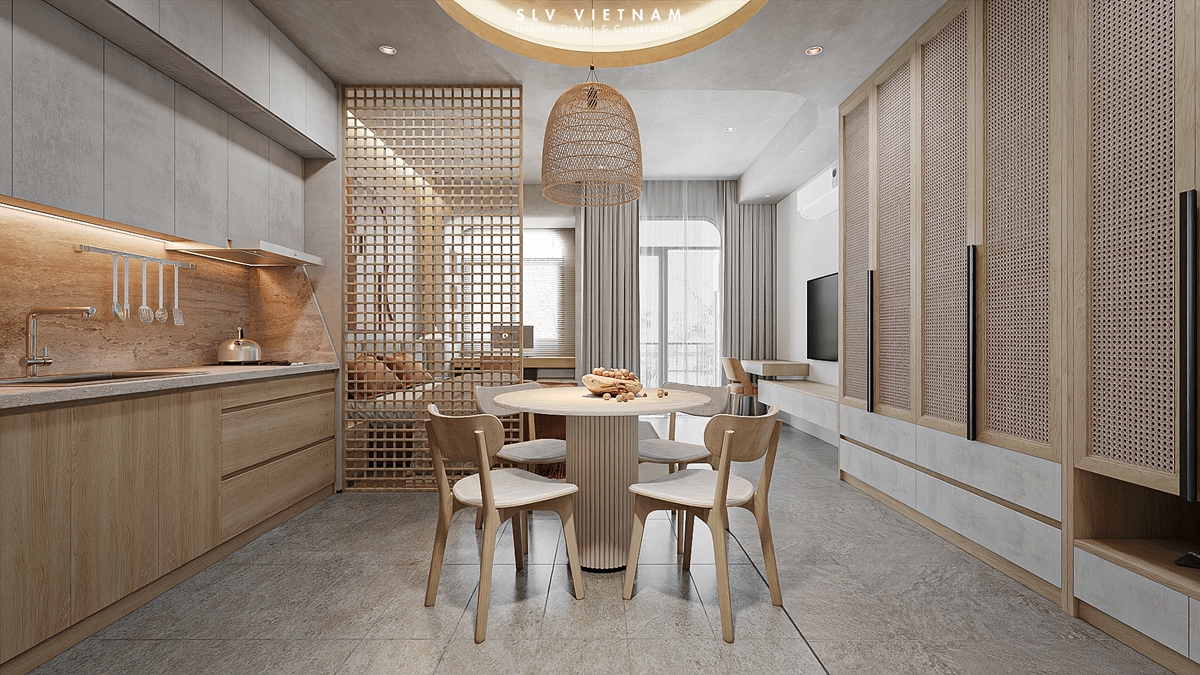 Phòng ngủ 3 nhà phố Tuan Anh House - SLV Vietnam (1)