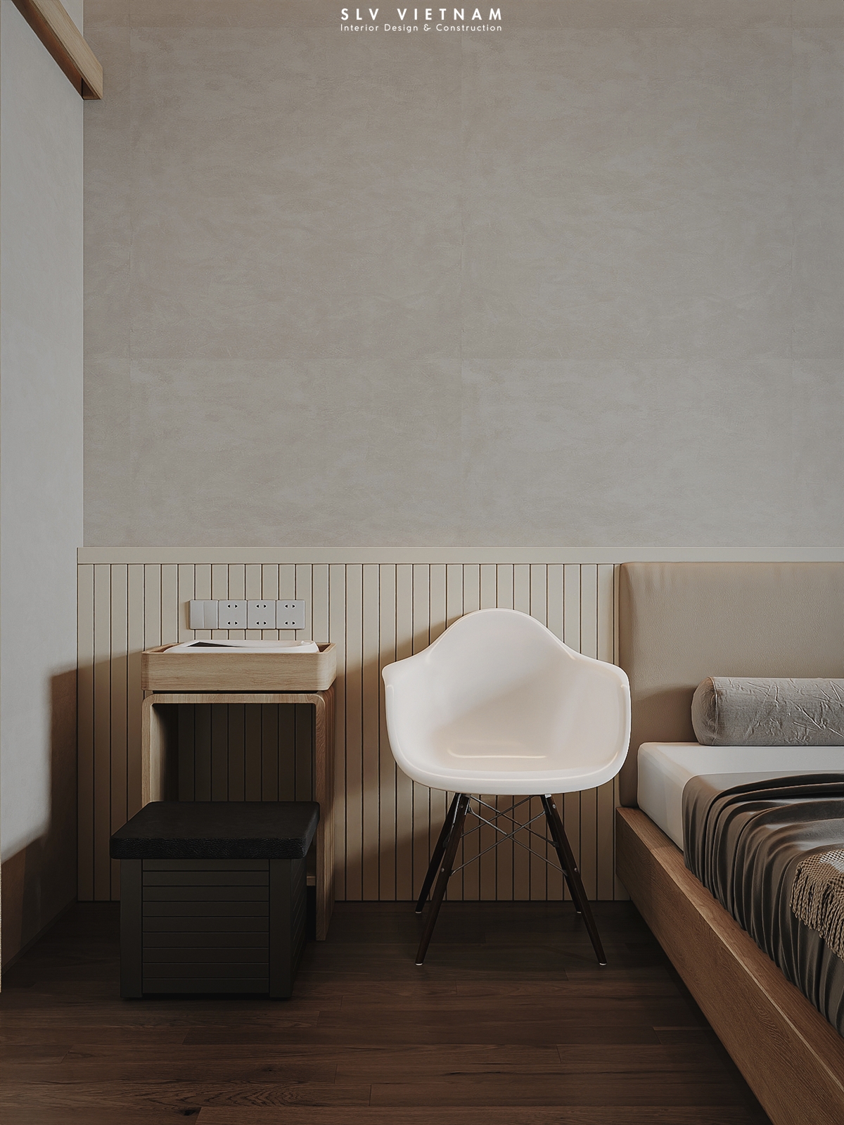 Phòng ngủ 2 nhà phố Tuan Anh House - SLV Vietnam (4)