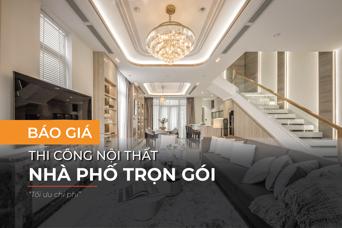 Thi công nội thất nhà phố