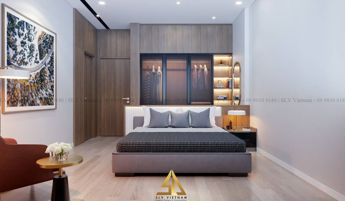 Dự án thi công nội thất nhà phố Chị Thảo - Bình Dương