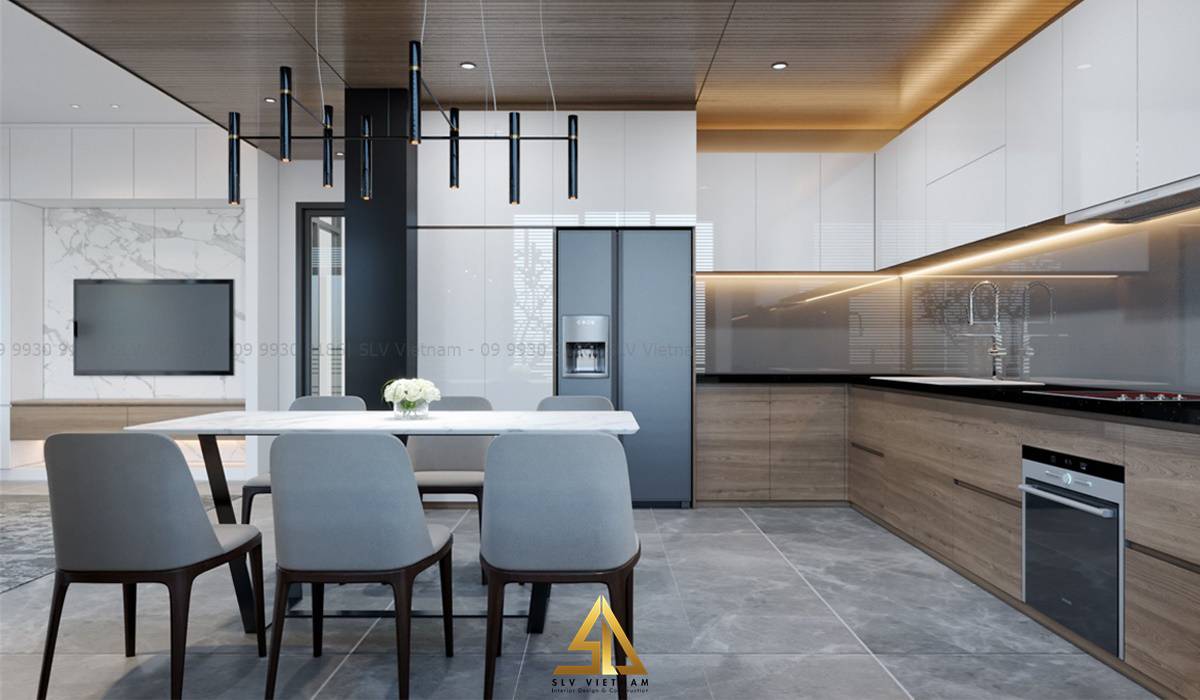 Hình ảnh dự án nhà phố Tu Home (Nguồn ảnh: SLV Vietnam)