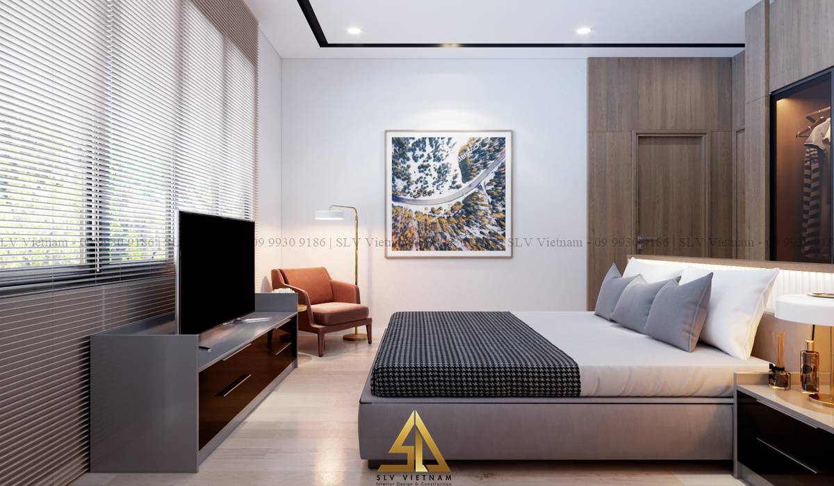 Dự án thi công nội thất nhà phố Chị Thảo - Bình Dương